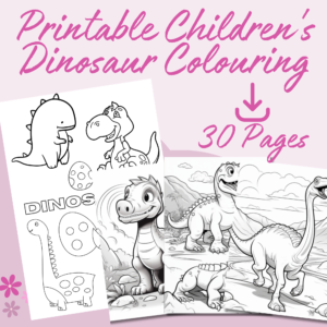 Front page of children's colouring pages