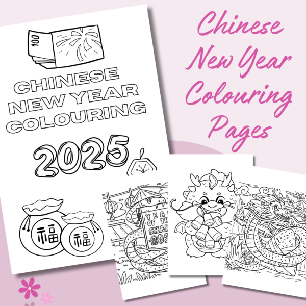 Chinese New Year Colouring Pages