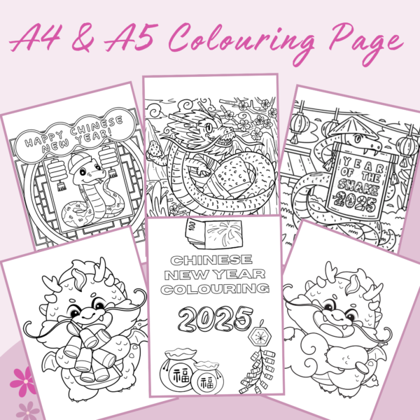 Chinese New Year Colouring Pages - Image 3