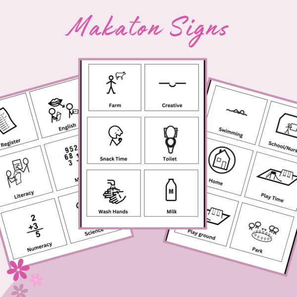 Schools Makaton Signing Cards - Symbols - Image 3