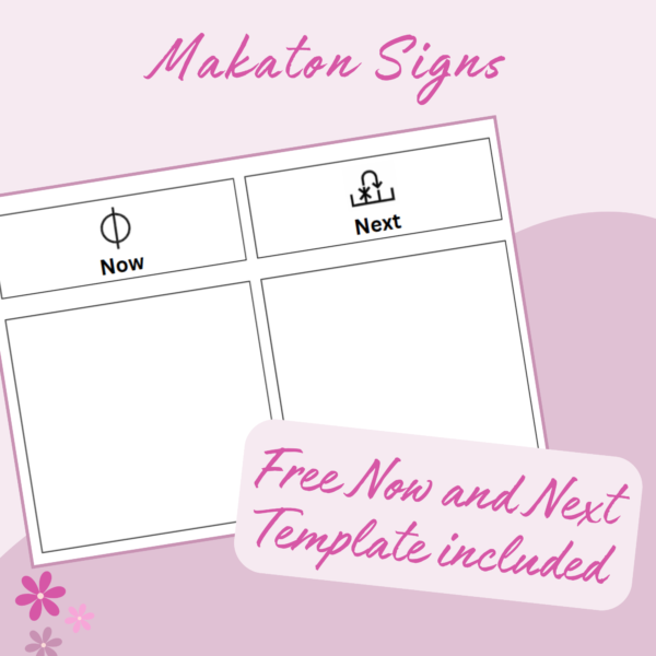 Schools Makaton Signing Cards - Symbols - Image 4